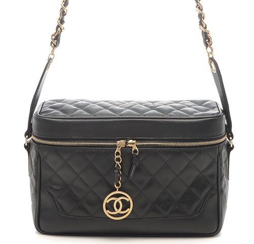 CHANEL Matelasse Chain Vanity Bag